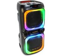 Madison NASH60 Enceinte Autonome Sono DJ 2x 8""/20cm 600W LED Bluetooth USB microSD TWS