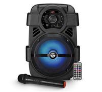 Enceinte autonome - MYDEEJAY - MyDj SONIC-08 - 400W - Bluetooth/USB/AUX - Micro VHF sans fil