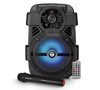 Enceinte autonome MyDj SONIC-08 à LED - 400W - USB/BT/AUX - Télécommande + Micro VHF sans fil https://www.fnac.com/mp46086287/Enceinte-autonome-MyDj-SONIC-08-a-LED-400W-USB-BT-FM-AUX-Telecommande-Micro-VHF-sans-fil?oref=66c7a966-2841-cb0e-c0b0-60a21b7f056d