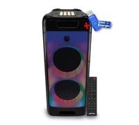Enceinte Autonome Pickering Djoon88 - Dj PAD 16 effets - LED/BT/USB - 400w - Boomer et Sub + Tel+clé USB 32Go