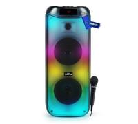 Enceinte Autonome sur Batterie - BIG BEN PARTYBTHPL - 200W Bluetooth/USB/AUX LED Micro Karaoké+ clé USB 32gigas
