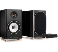 Enceinte bibliothèque active TRIANGLE CAPELLA 2 Noir Sidéral