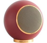Enceinte bibliothèque Elipson Planet L Performance Bordeau mat Gold