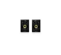 Hercules Paire d'enceintes de bibliothèque DJ Monitor 32 – Actives 2 voies 15 W 3,5 pouces Noir