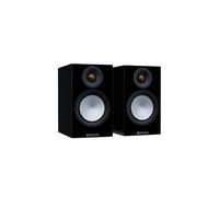 ENCEINTE BIBLIOTHÈQUE MONITOR AUDIO SILVER 50 7G NOIR BRILLANT VENDUE PAR PAIRE