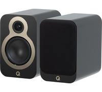 Q Acoustics 3020C Noir mat - Enceintes bibliothèque