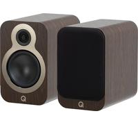 Q Acoustics 3020C Noyer - Enceintes bibliothèque