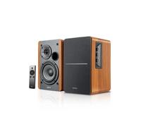 Edifier Enceintes de bibliothèque R1280Ts – Amplifiées 2.0, 42 W RMS, sortie caisson, boîtier bois