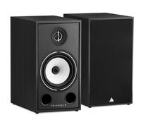Enceinte bibliothèque Triangle Borea BR03 noire x2