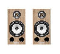 Enceinte bibliothèque Triangle ComèteEZ Chêne Clair vendues par paire