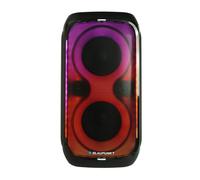 Enceinte Blaupunkt Party Box, éclairage LED, Bluetooth, USB et AUX, radio FM, fonction karaoké, télécommande, PB60X