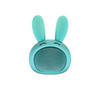 Enceinte Bluetooth 3W Autonomie 3h Design Lapin Lumineux Bleu