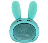 Enceinte Bluetooth 3W Autonomie 3h Design Lapin Lumineux Bleu
