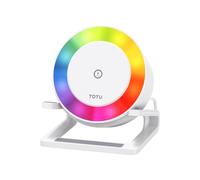 Enceinte Bluetooth 4 en 1 Multifonctionnelle Avec Chargeur Sans Fil 15W et Lumière LED YONIS