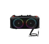 Enceinte Bluetooth 47×24cm Portable 4000mAh 2x Haut-parleurs 10W avec Micro Noir