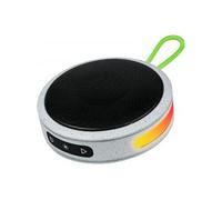 Enceinte Bluetooth 5.0 15W IP54 avec Effets Lumineux et Dragonne PARTY Blanc / Noir