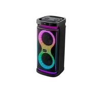 Enceinte Bluetooth 5.0 TWS 40W avec Effets Lumineux Modèle Party X40 avec Radio Noir