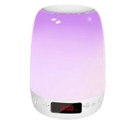 Enceinte Bluetooth 5.1, haut-parleur tactile 7 couleurs LED, Audio, veilleuse