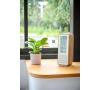 Enceinte bluetooth 5.3, radio FM & Station météo temperature interieur exterieure,hygrométrie interieur exterieure,qualité de l'air Thomson (Blanc)