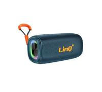 Enceinte Bluetooth 8W Portable Étanche IPX6 avec LED Multicolore Bleu