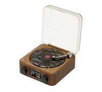 Enceinte Bluetooth avec bruit blanc rétro haut-parleur platine avec lecteur d'ambiance réglable temps 4 musiques avec lumières avec modes