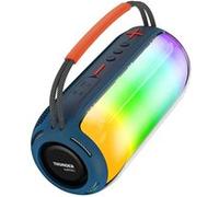 wiwu Enceinte Bluetooth avec LED Multicolore Autonomie 4h Poignée Bleu