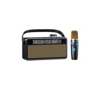 Enceinte Bluetooth Avec Micro Portable Et Affichage Paroles Longue Autonomie Noir