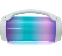 Enceinte Bluetooth - Bigben - PARTY LITE - Effets lumineux - Micro intégré - Poignée blanche