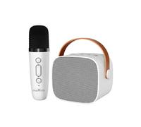 Enceinte Bluetooth avec Microphone Portable Autonomie 5 heures Blanc