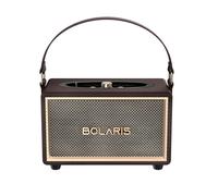 Enceinte Bluetooth 5.3 Lincoln Sans Fil 40W Autonomie 10h avec Bandoulère Marron