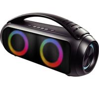Enceinte Bluetooth® Boost 40W Etanche Lumineuse Poignée de transport Noire Bigben
