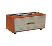 Enceinte sans fil Bluetooth 5.0 8W Bronx avec Station Smartphone Design Retro Avizar Marron Marron G