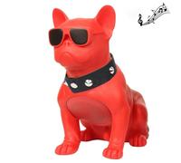 Enceinte Bluetooth YONIS Bulldog Sans Fil Son Puissant Rouge