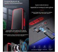 Enceinte bluetooth carré bluetooth 5.0 60w portable haut-parleur - FAMICAM - bluetooth stéréo prise en charge de la clé usb carte