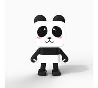 Enceinte bluetooth dancing animal panda noir, blanc TU