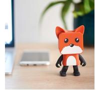 MOB Dancing Animals Renard - Enceinte sans fil Bluetooth - Noir