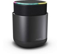 Enceinte Bluetooth DiscovR de Pure avec Alexa intégrée, Multiroom, Charge Rapide, Son à 360 degrés, Autonomie de 15h, Radios Via Internet et Désactivation Physique du Micro, Graphite/Noir