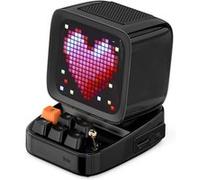 Enceinte bluetooth Ditoo Plus rétro Pixel Art alarme-réveil panneau d'affichage LED Noir