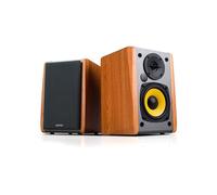 Edifier Enceintes Bluetooth R1010BT – Bois 24 W fil & sans fil – Vendues par paire Brun/Beige
