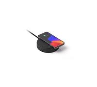 Enceinte sans fil Lexon Enceinte Bluetooth et Station de charge OSLO ENERGY PLUS Similicuir Noir mat