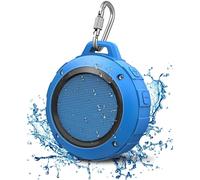 Enceinte Bluetooth étanche avec design flottant, mini enceinte de douche portable avec véritable stéréo sans fil, micro intégré pour les appels