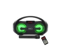 Velleman Enceinte Bluetooth Bazooka HQSA1042 – 2x8W, MP3/SD/USB/AUX, Micro VHF Festisound G