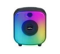 Enceinte Bluetooth - Format Cube - 200W, Effets Lumineux, Usb, Micro-Sd, Batterie Li-On Usb-C