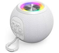 Enceinte Bluetooth - HAMA - Ball Shape Speaker - 5 W - 5 Modes Lumineux - Blanc