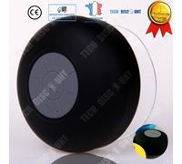 Enceinte Bluetooth haut parleur ventouse waterproof portable salle de bain Sans Fil compatible Tablette Téléphone Ordinateur