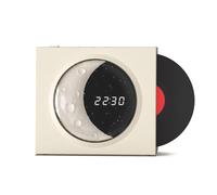 Enceinte Bluetooth Horloge Lunaire Sans Fil De Bureau Smart Son Stéréo Et Vinyle Rotatif