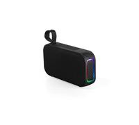 Enceinte Bluetooth Intempo Aria Plus - 16 W, Jusqu’à 16 h d’autonomie, Tissu, LED Couleur, poignée de Transport, Protection IPX5, Noir