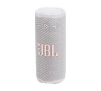 JBL Audio Enceinte Bluetooth Grip – AI Sound Boost, IP68, 14 h, éclairage d’ambiance, Blanc