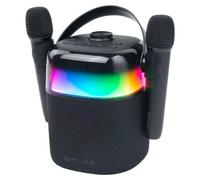 Muse Enceinte Bluetooth M530KA – 30 W Sans fil Karaoké Noir