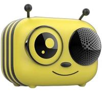 Enceinte Bluetooth Kids Abeille Rms 5W, Bt 5.0, Aux In, Carte Micro Sd, Batterie Rechargeable De 1200Mah[X726]